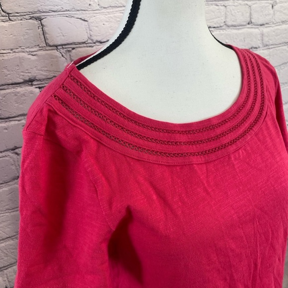 Talbots T Shirt Short Sleeved Petite EUC - Picture 3 of 7